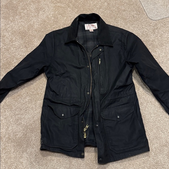 Filson Black Garment with Plaid Interior - Picture 1 of 5